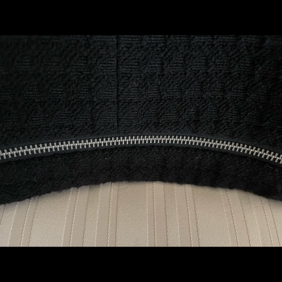 Rebecca Minkoff Black Wool Mini Skirt 2 - Picture 5 of 7